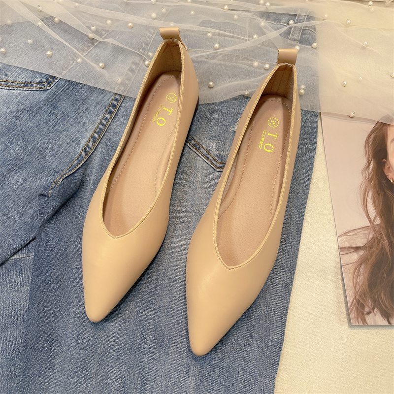 รองเท้าคัทชูผู้หญิงส้นเตี้ย ใส่สบาย มีขนาด35-40