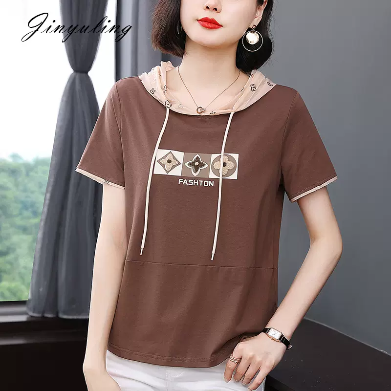 เสื้อยืดแขนยาว มีฮู้ด มีขนาด S M L XL สนใจทักแชท