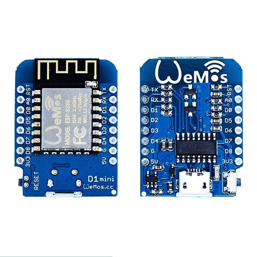 โมดูล WeMos D1 mini V2 WiFi ESP8266 Arduino Compatible