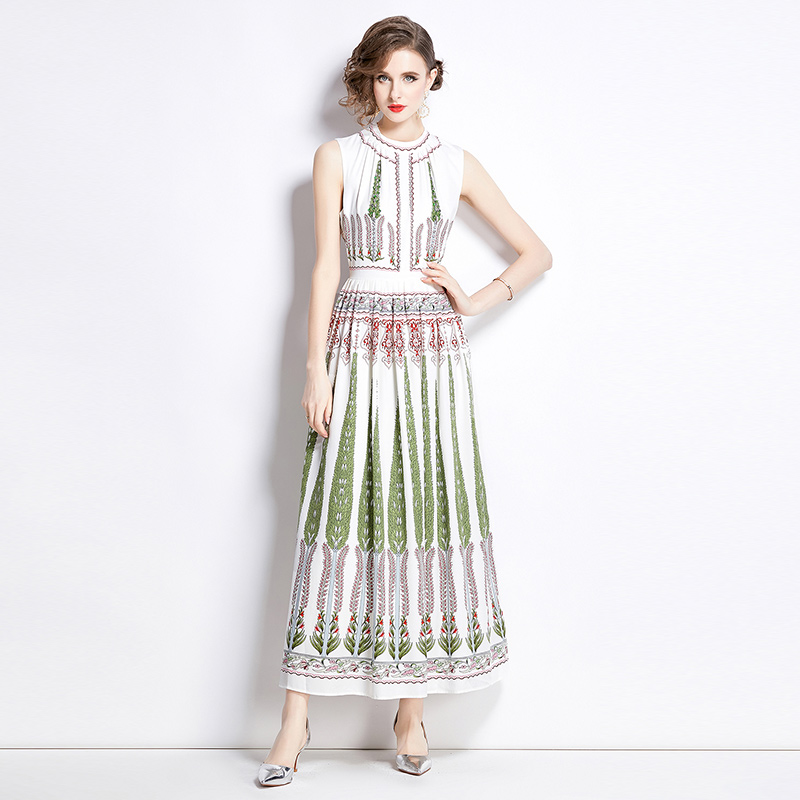 ชุดเดรสยาวสวยๆ ชุดเดรสยาวใส่สบาย ใส่ทำงาน มีขนาดS M L XL 2XL