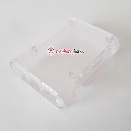 Raspberry Pi 3 Case Cover Shell Enclosure Box โปร่งใส ขุ่นเล็กน้อย (มีรอยขีดข่วนเล็กน้อย)