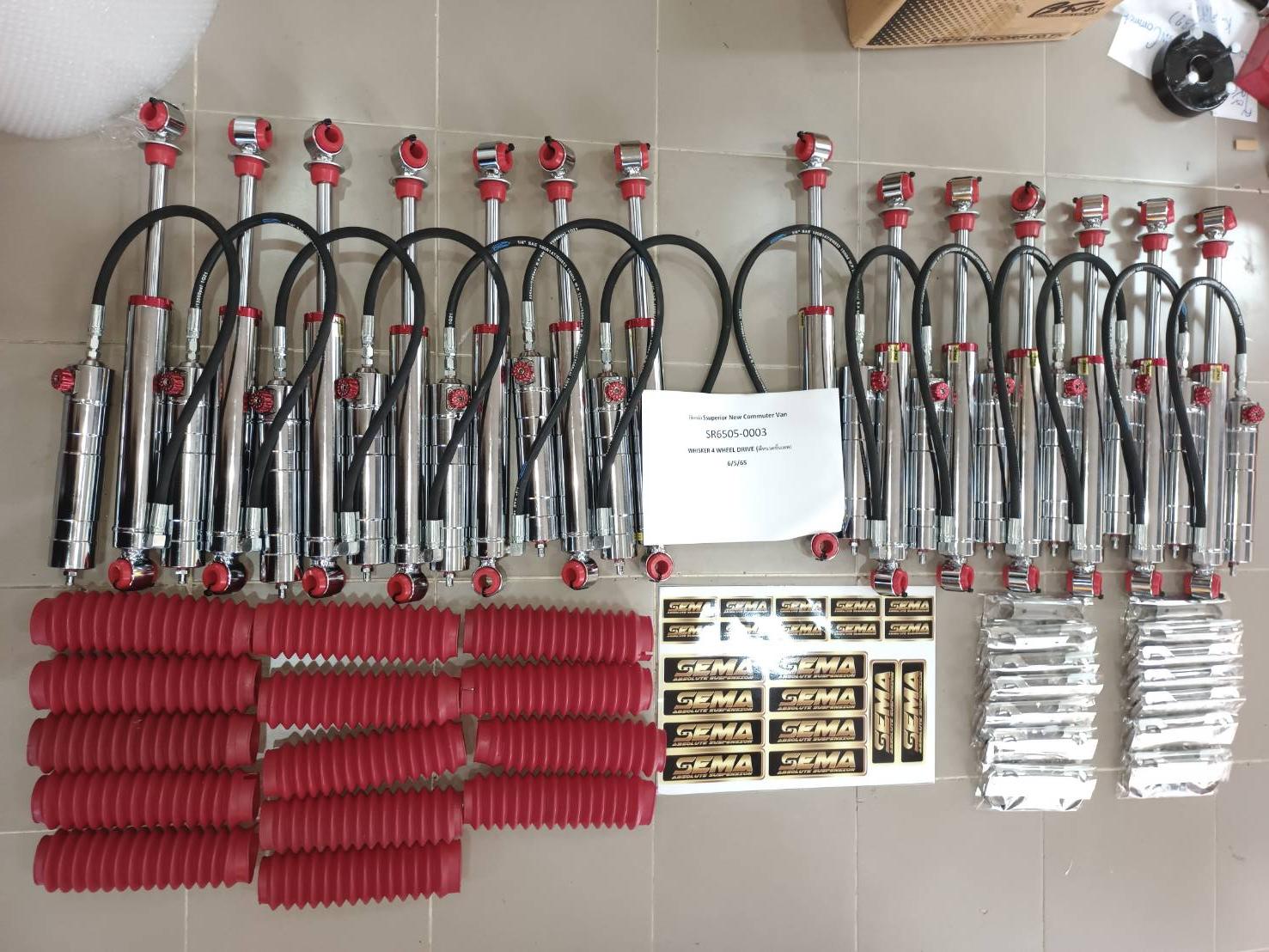 โช๊ครถตู้ Commuter คู่หลัง