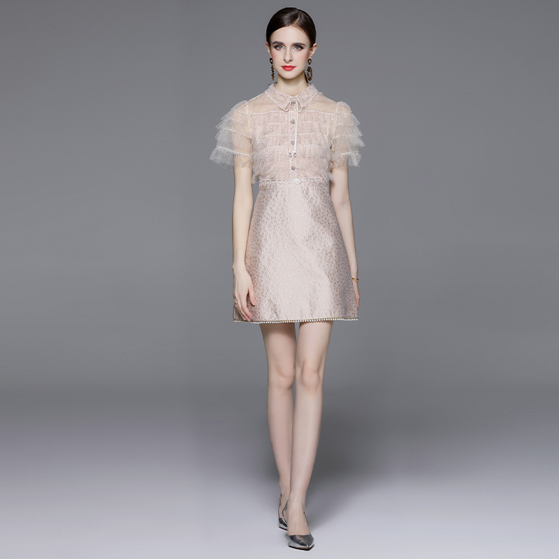 ชุดเดรสยาวสวยๆ ชุดเดรสยาวใส่สบาย ใส่ทำงาน มีขนาดS M L XL 2XL