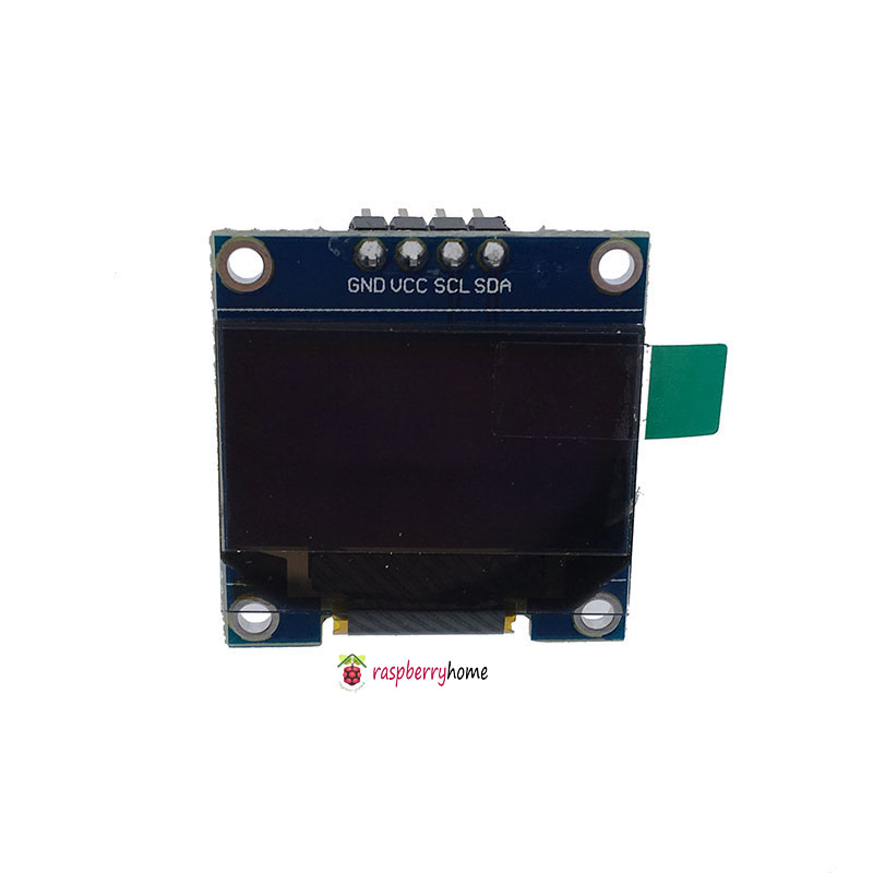 จอภาพ OLED ขนาด 0.96 นิ้ว สีขาว ความละเอียด128X64 I2C สำหรับ Arduino บรรจุอยู่ในกล่องพลาสติกอย่างดี
