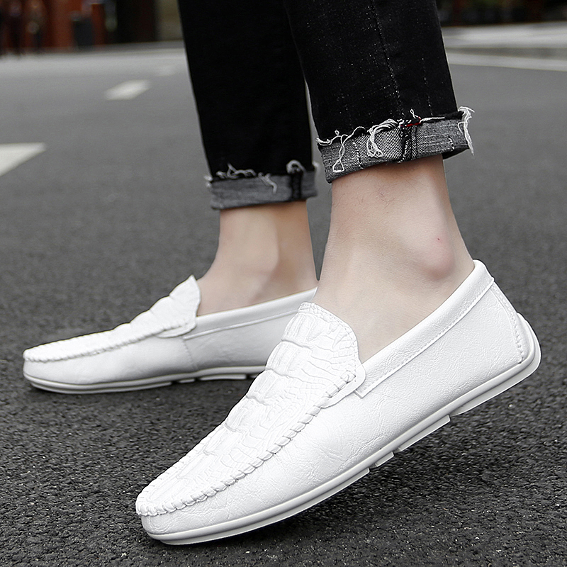 รองเท้าหนังผู้ชาย มีไซส์39-44 รองเท้าโลฟเฟอร์ชาย Slip-On Shoes มีขนาด39-44