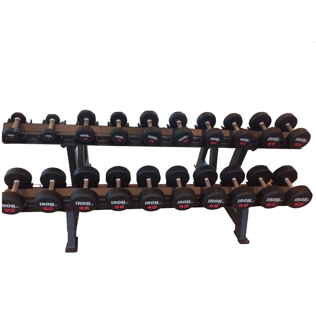 Dumbell ขนาด 2.5-25 กก.พร้อมชั้นวาง