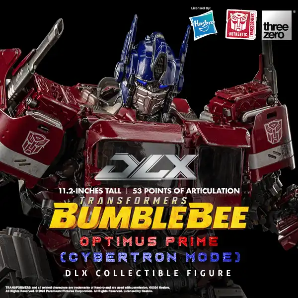 THREEZERO x HASBRO TRANSFORMERS BUMBLEBEE DLX OPTIMUS PRIME (CYBERTRON MODE) ราคารวมค่าส่ง EMS แล้ว