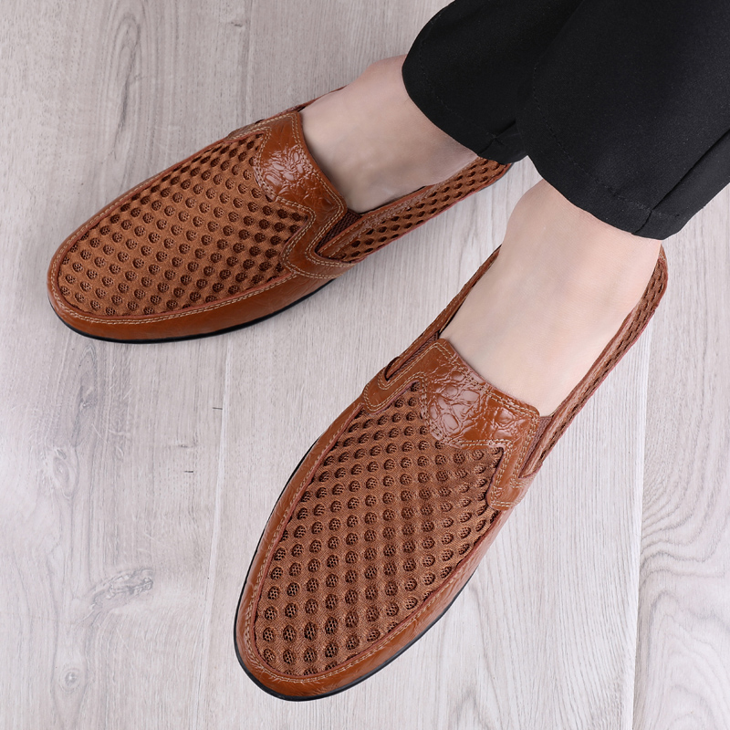 รองเท้าหนังผู้ชาย มีไซส์39-44 รองเท้าโลฟเฟอร์ชาย Slip-On Shoes มีขนาด39-44