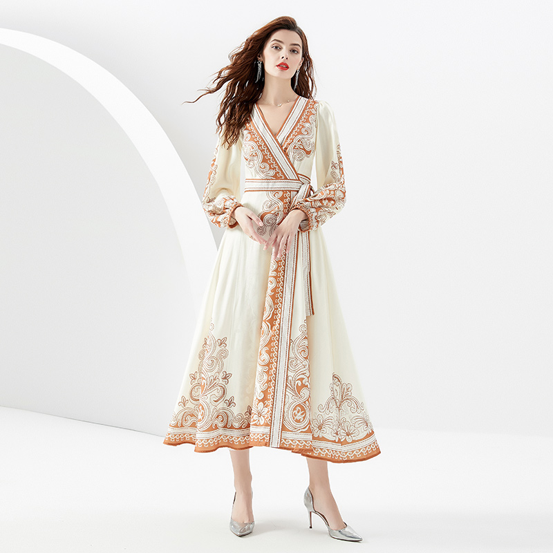 ชุดเดรสยาวสวยๆ ชุดเดรสยาวใส่สบาย ใส่ทำงาน มีขนาดS M L XL 2XL
