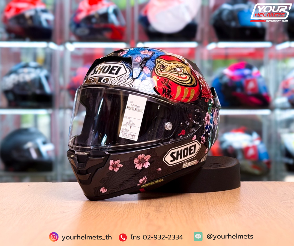 หมวกกันน็อค SHOEI รุ่น X-Fifteen - Marquez Motegi5