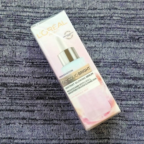 ลอรีอัล ไกลโคลิค-ไบรท์ อินสแตนท์ โกลว์อิ้ง เซรั่ม L'oreal Glycolic-Bright Instant Glowing Serum 30 มล.