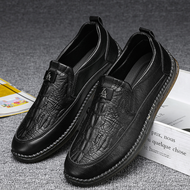 รองเท้าหนังผู้ชาย มีไซส์39-44 รองเท้าโลฟเฟอร์ชาย Slip-On Shoes มีขนาด39-44