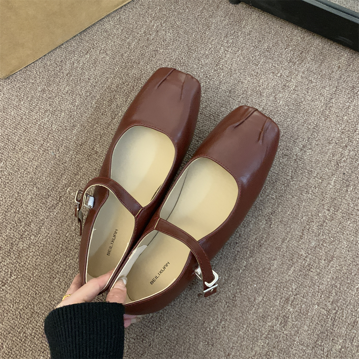รองเท้าคัทชูผู้หญิงส้นเตี้ย ใส่สบาย มีขนาด35-43