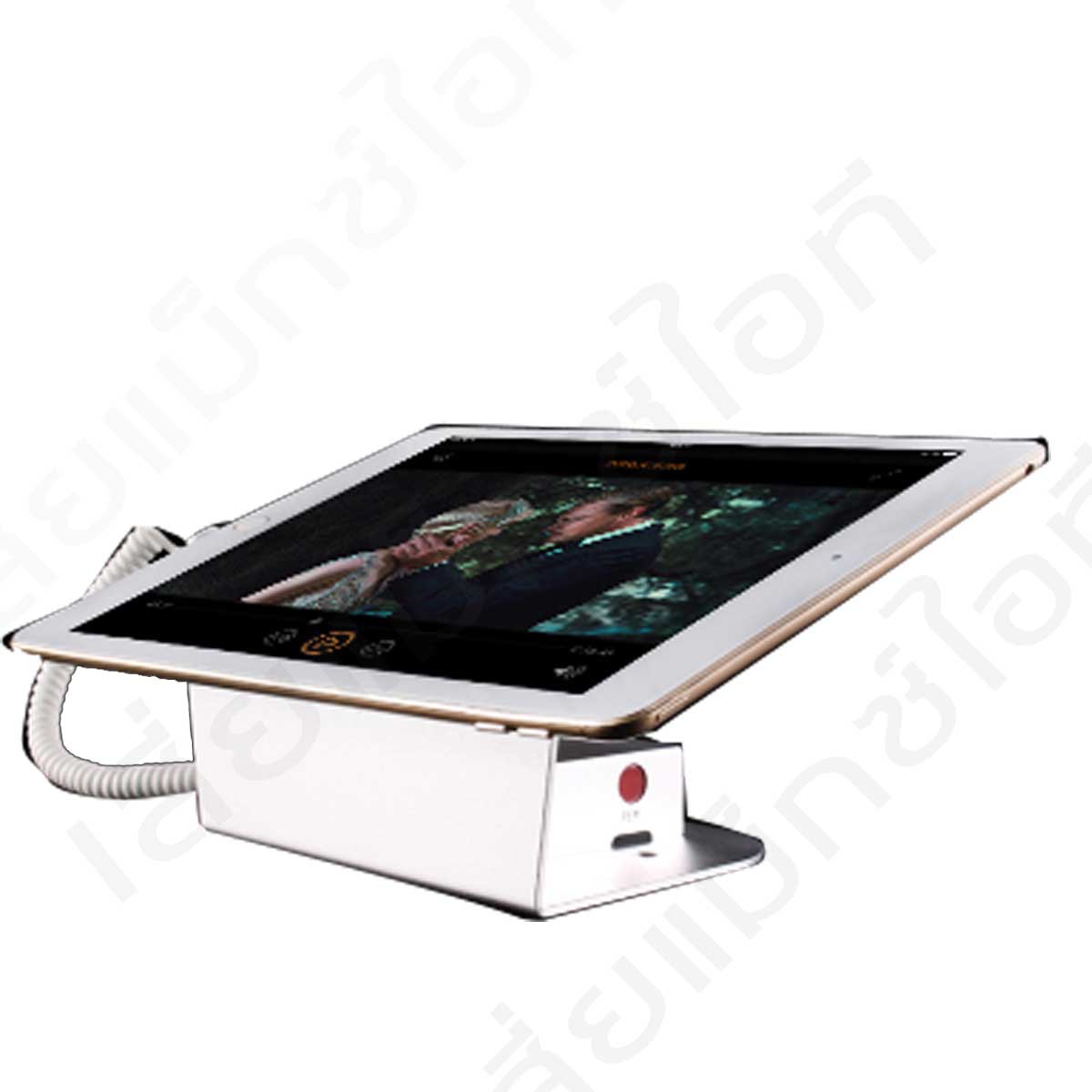 ขาตั้งไอแพด ขาตั้งกันขโมย ขาตั้งจอใหญ่ มีสัญญาณกันขโมย พร้อมชุดรีโมท รุ่น RK-1000