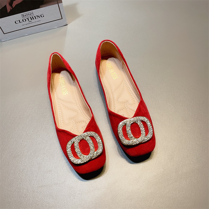 รองเท้าคัทชูผู้หญิงส้นเตี้ย ใส่สบาย มีขนาด35-40