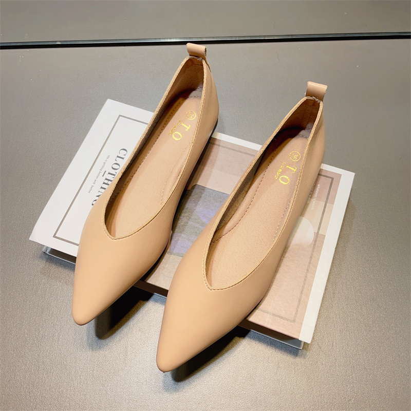 รองเท้าคัทชูผู้หญิงส้นเตี้ย ใส่สบาย มีขนาด35-40