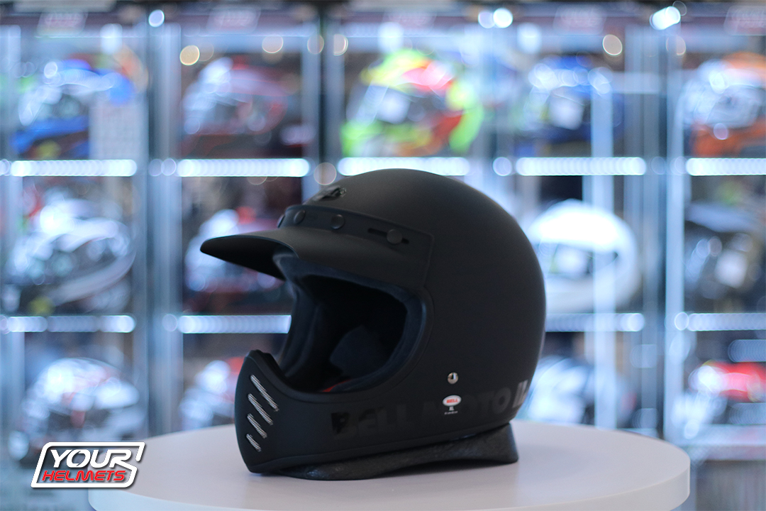 หมวกกันน็อค BELL HELMETS รุ่นMOTO3 CLASSIC MATTE/GLOSS BLACKOUT
