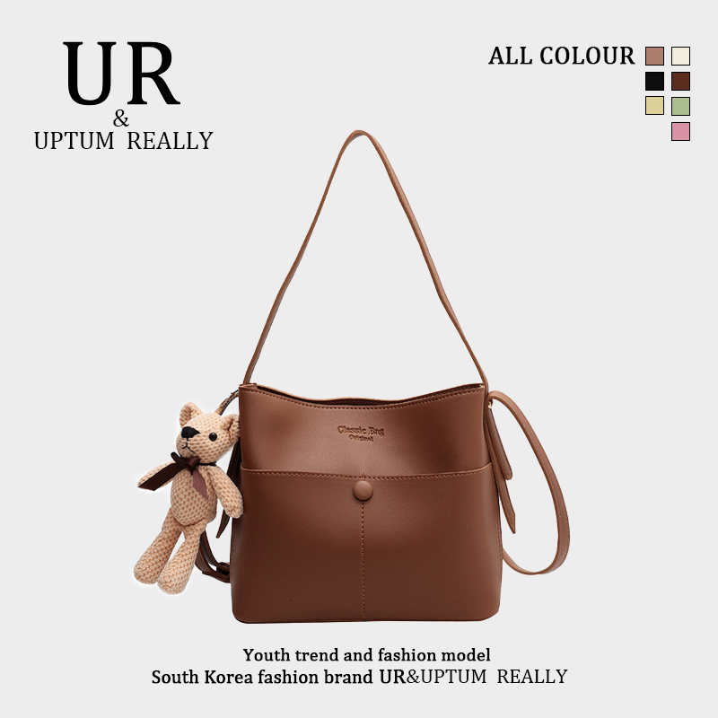 กระเป๋าผู้หญิงสวยๆ กระเป๋าสะพายข้างผู้หญิง กระเป๋าแบรนด์ BEAR BAG กระเป๋าหมีสุดคิ้ว!