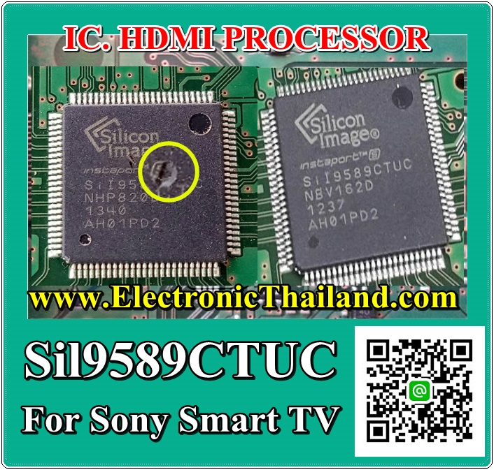 #Sil9589CTUC IC. HDMI PROCESSOR For Sony Smart TV