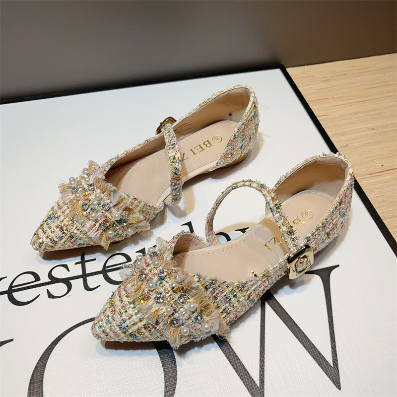 รองเท้าคัทชูผู้หญิงส้นเตี้ย ใส่สบาย มีขนาด35-40