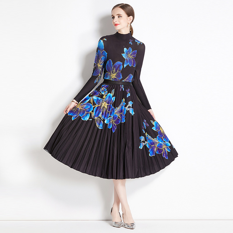 ชุดเดรสยาวสวยๆ ชุดเดรสยาวใส่สบาย ใส่ทำงาน มีขนาดS M L XL 2XL