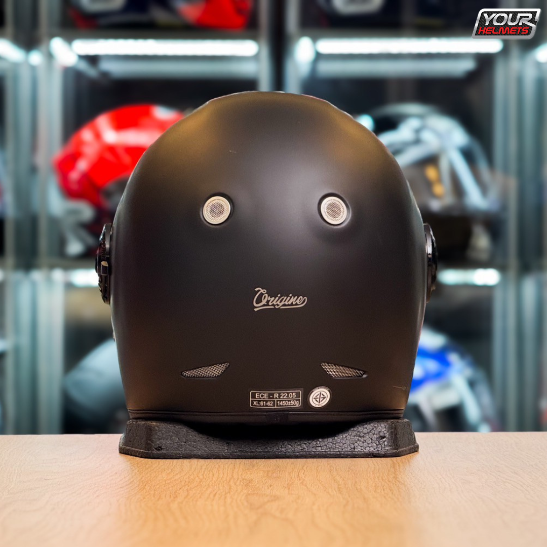 หมวกกันน็อค Origin รุ่น Vega DISTINGUISHED MATT BLACK ( สีด้าน )