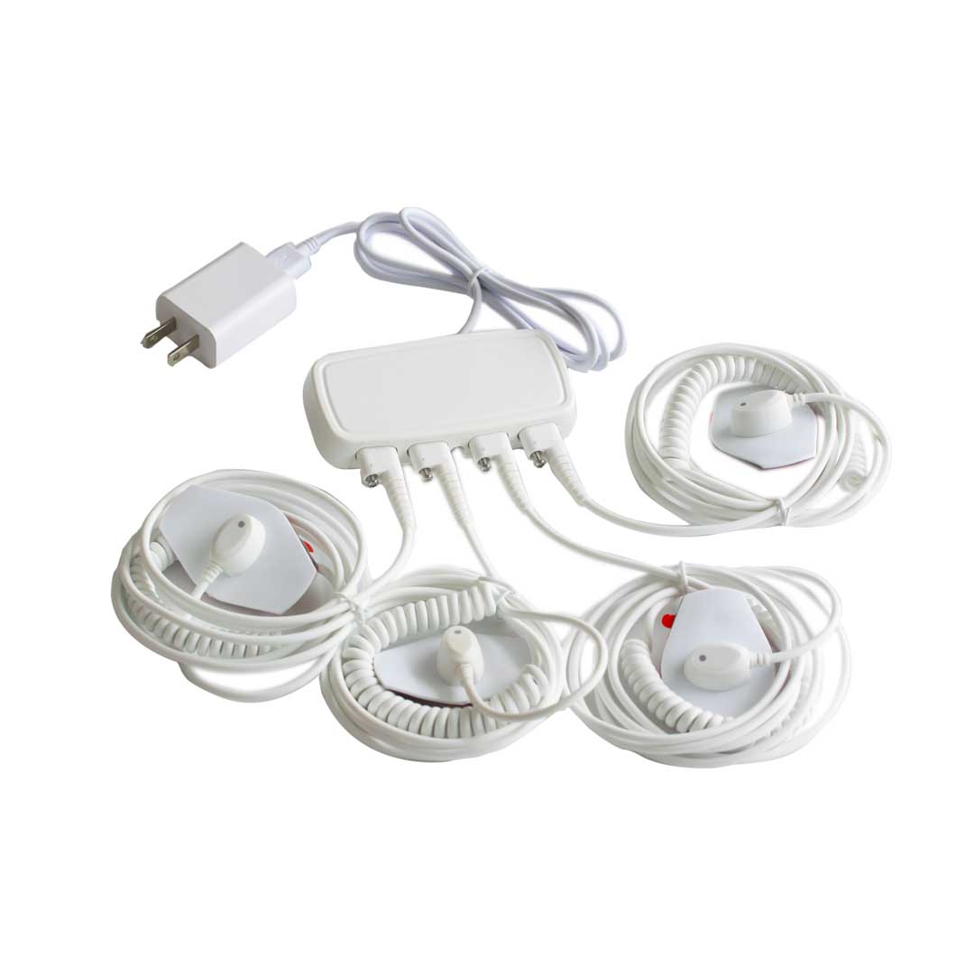 กล่องกันขโมย Display stand alarm 4 ports ชนิดติดกาว 3 m