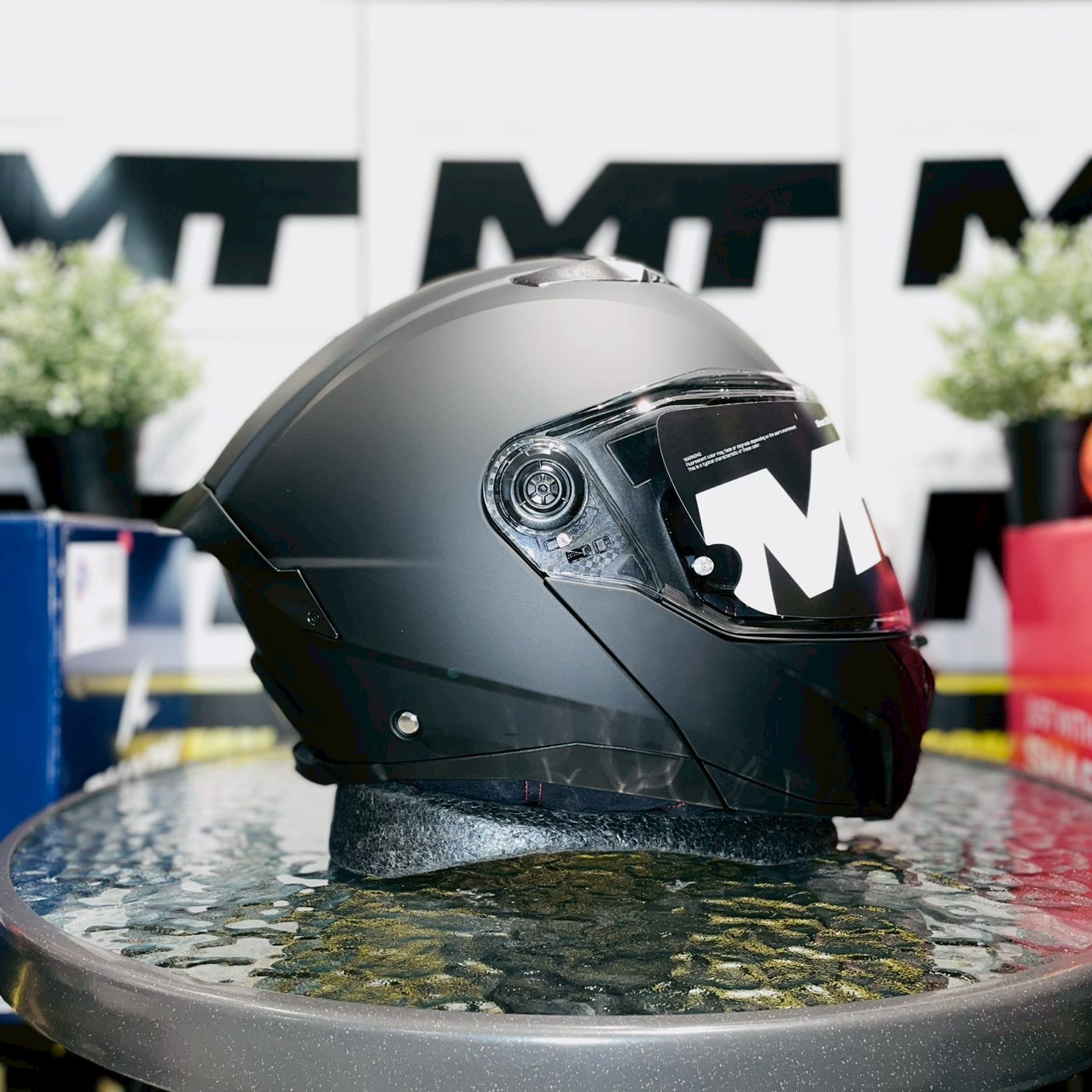 MT HELMETS - ATOM2 sv - Pure Matt Black