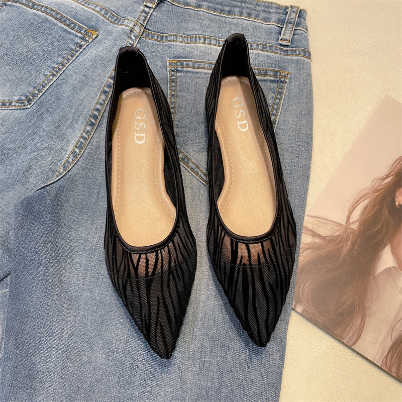 รองเท้าคัทชูผู้หญิงส้นเตี้ย ใส่สบาย มีขนาด35-40