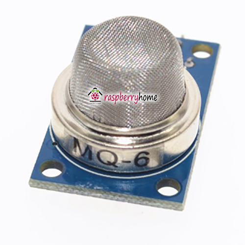โมดูลเซนเซอร์ตรวจจับแก๊ส MQ-6 LPG Gas Sensor Module Liquefied Propane Iso-butane Butane Combustible Gas Detection Sensor