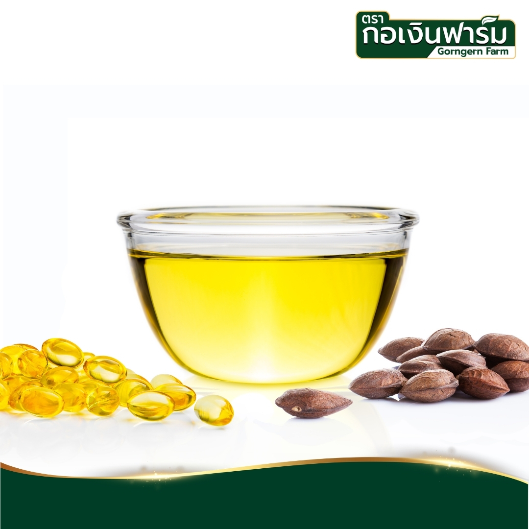 ผลิตภัณฑ์เสริมอาหาร น้ำมันถั่วดาวอินคา (ตรา กอเงินฟาร์ม) Sacha Inchi Oil Dietary Supplement Product (gorngernfarm brand) ชนิด ซอฟเจล บรรจุ 60 แคปซูล