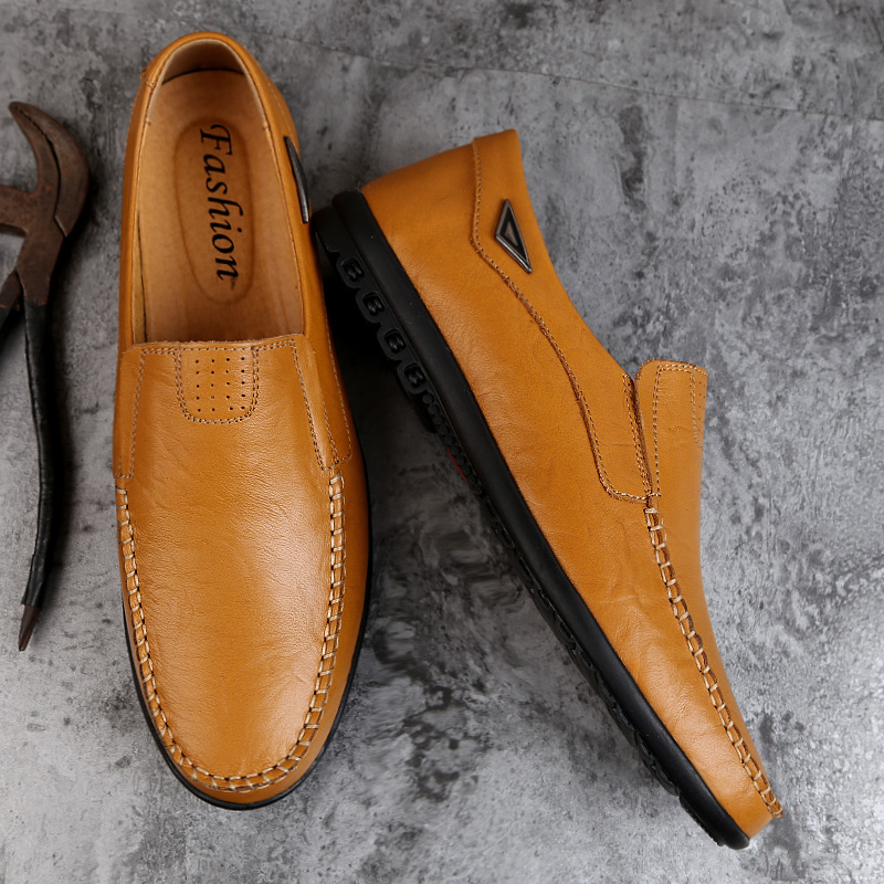 รองเท้าหนังผู้ชาย มีไซส์39-44 รองเท้าโลฟเฟอร์ชาย Slip-On Shoes มีขนาด39-44