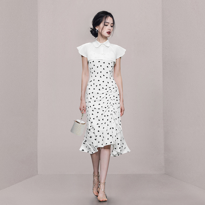 ชุดเดรสยาวสวยๆ สไตล์เกาหลี มีขนาด S M L XL สนใจทักแชท