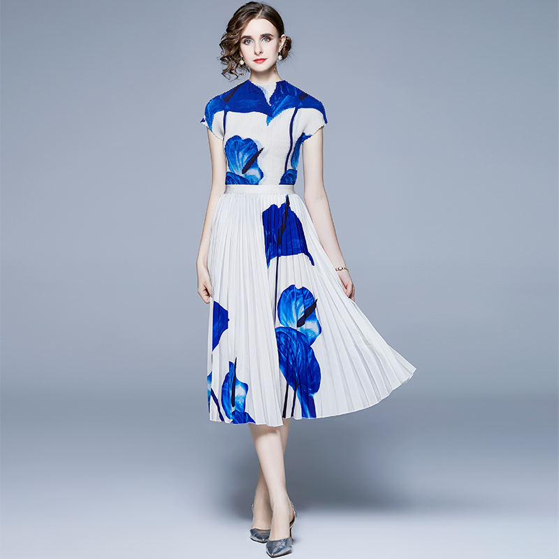 ชุดเดรสยาวสวยๆ ชุดเดรสยาวใส่สบาย ใส่ทำงาน มีขนาดS M L XL 2XL