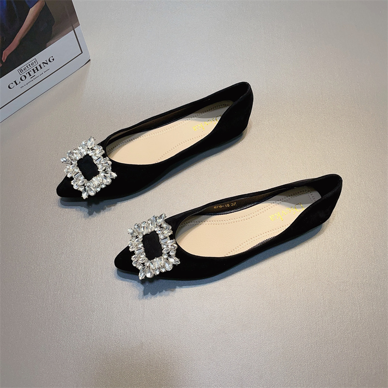 รองเท้าคัทชูผู้หญิงส้นเตี้ย ใส่สบาย มีขนาด35-40