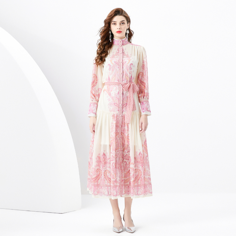ชุดเดรสยาวสวยๆ ชุดเดรสยาวใส่สบาย ใส่ทำงาน มีขนาดS M L XL 2XL