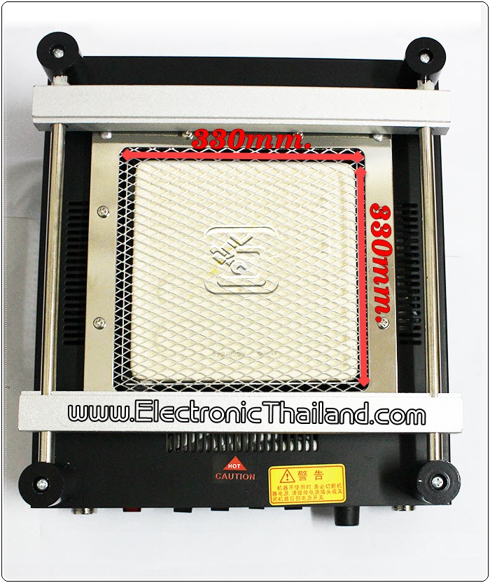 Gordak 863 BGA rework station 3 in1 Heat Gun Soldering Station (แถมหัวเป่า 7 ชิ้น)