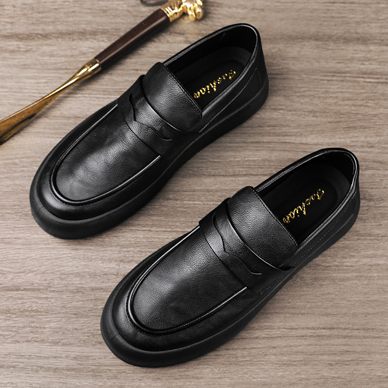 รองเท้าหนังผู้ชาย มีไซส์39-44 รองเท้าโลฟเฟอร์ชาย Slip-On Shoes มีขนาด39-44