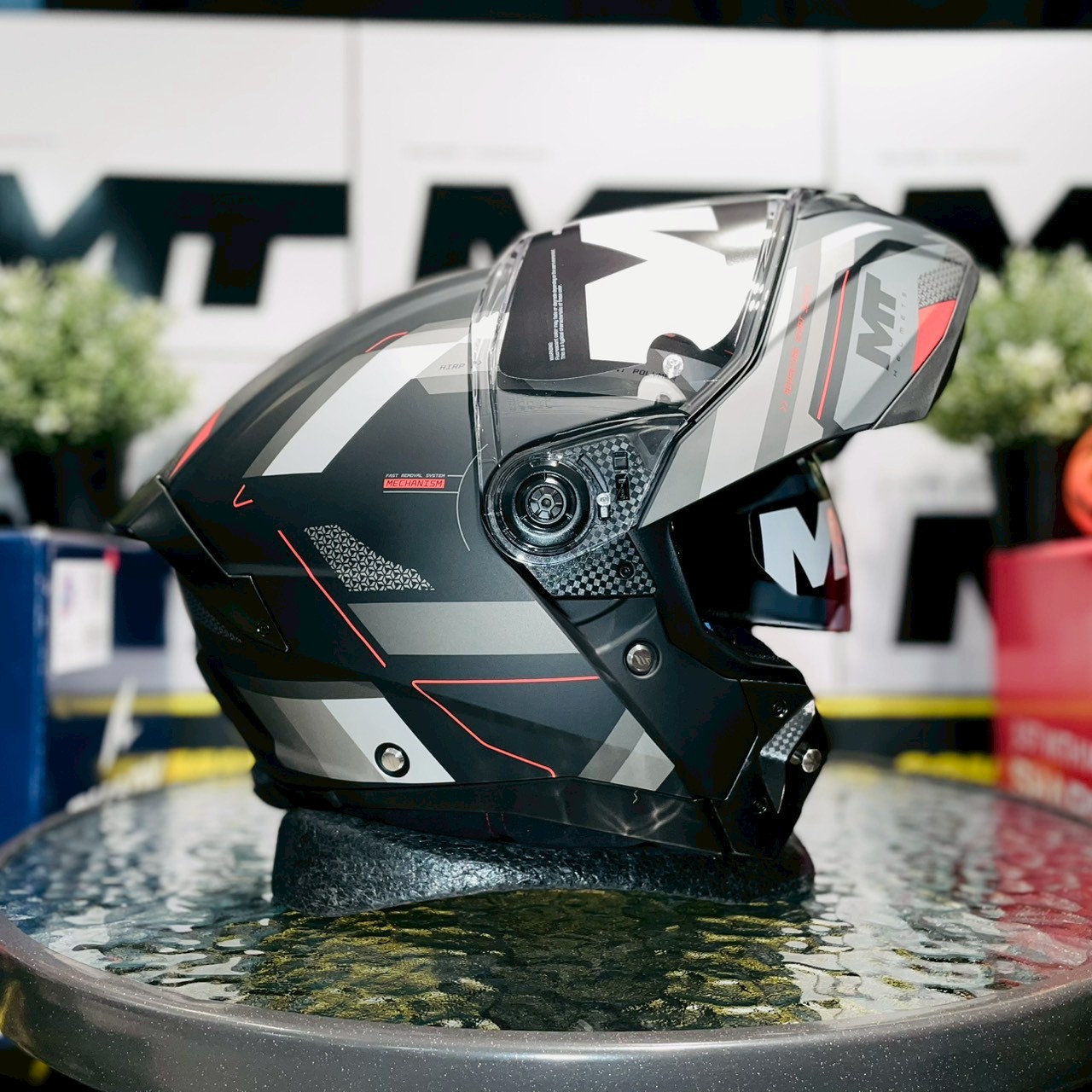 MT HELMETS - ATOM2 sv - Alkaline Gloss Blue สำเนา