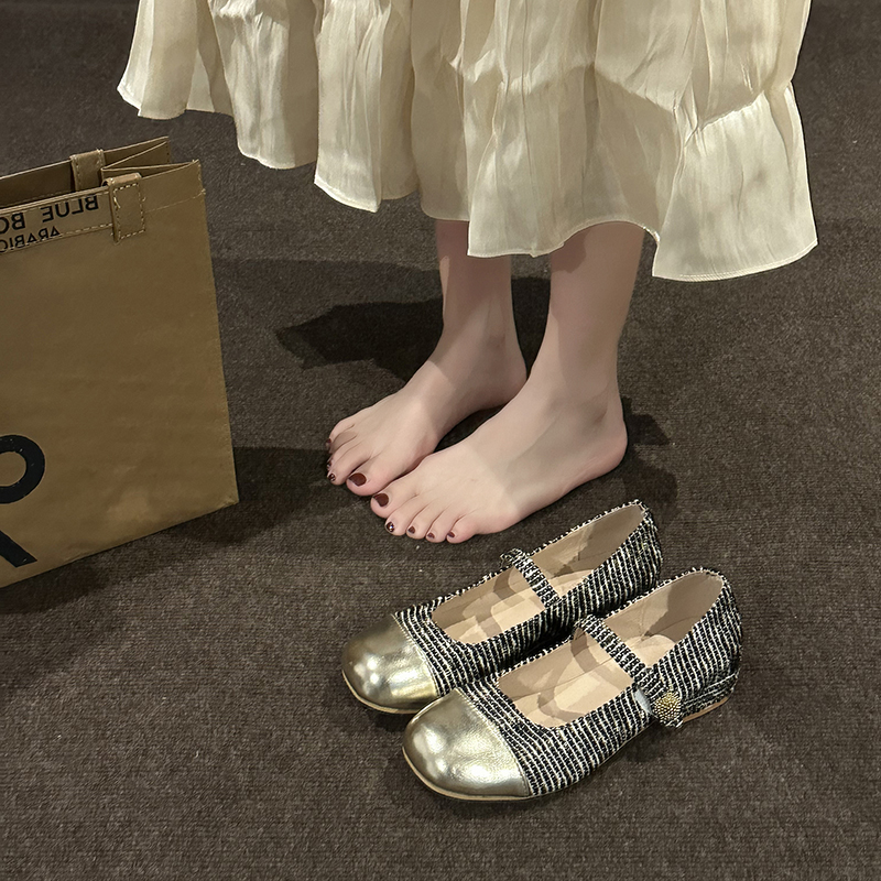 รองเท้าคัทชูผู้หญิงส้นเตี้ย ใส่สบาย มีขนาด35-40