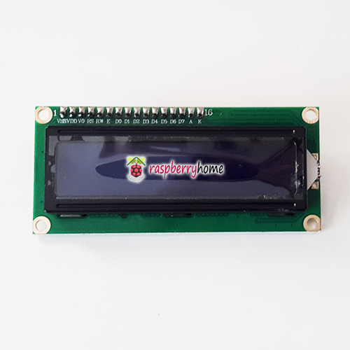 จอภาพ LCD16x2 พร้อมโมดูล I2C (บัดกรีแล้ว) สีฟ้าแก่ 5V แบบมี backlight สำหรับ arduino