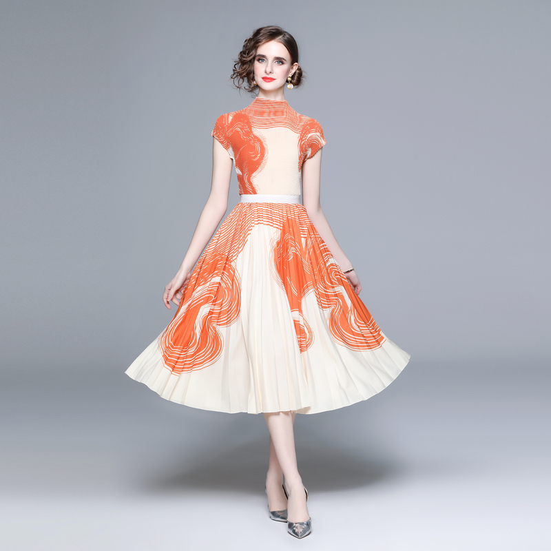 ชุดเดรสยาวสวยๆ ชุดเดรสยาวใส่สบาย ใส่ทำงาน มีขนาดS M L XL 2XL