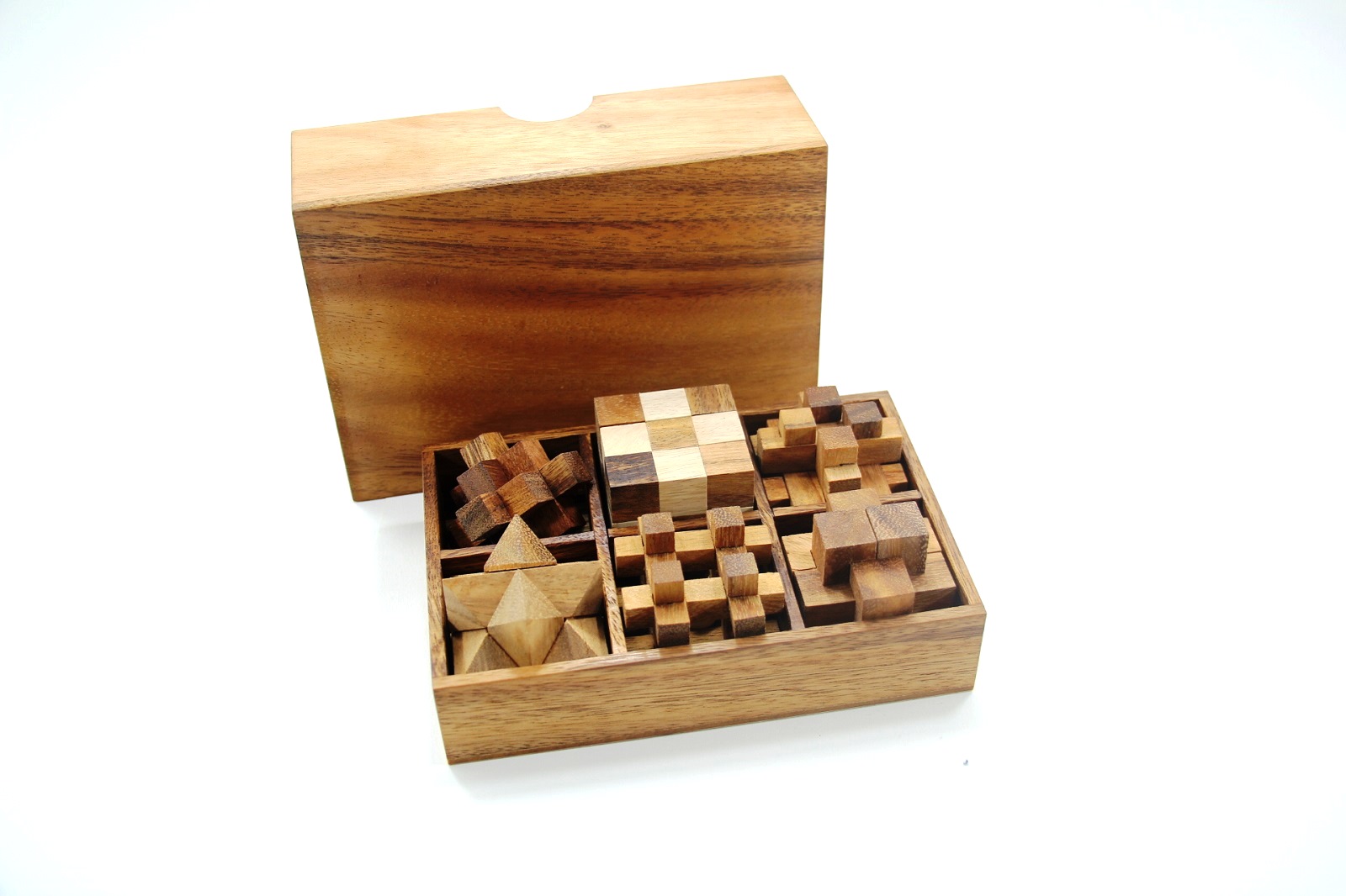 เกมส์เซต 6 ชิ้น ของเล่นไม้เสริมพัฒนาการ ของเล่นเสริมไอคิว