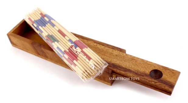 Mikado Wooden Game ตะเกียบไม้เลือกแต้ม ของเล่นฝึกสมอง จิ๊กซอว์ไม้