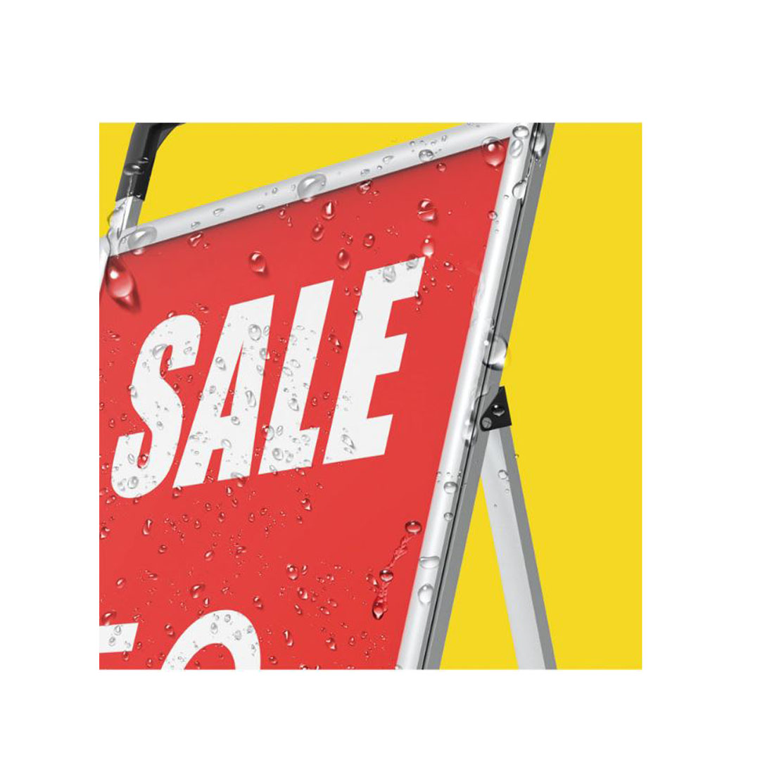 ป้ายโฆษณา : สำหรับแนะนำอาหารและโปรโมชั่น (ตั้งพื้น)