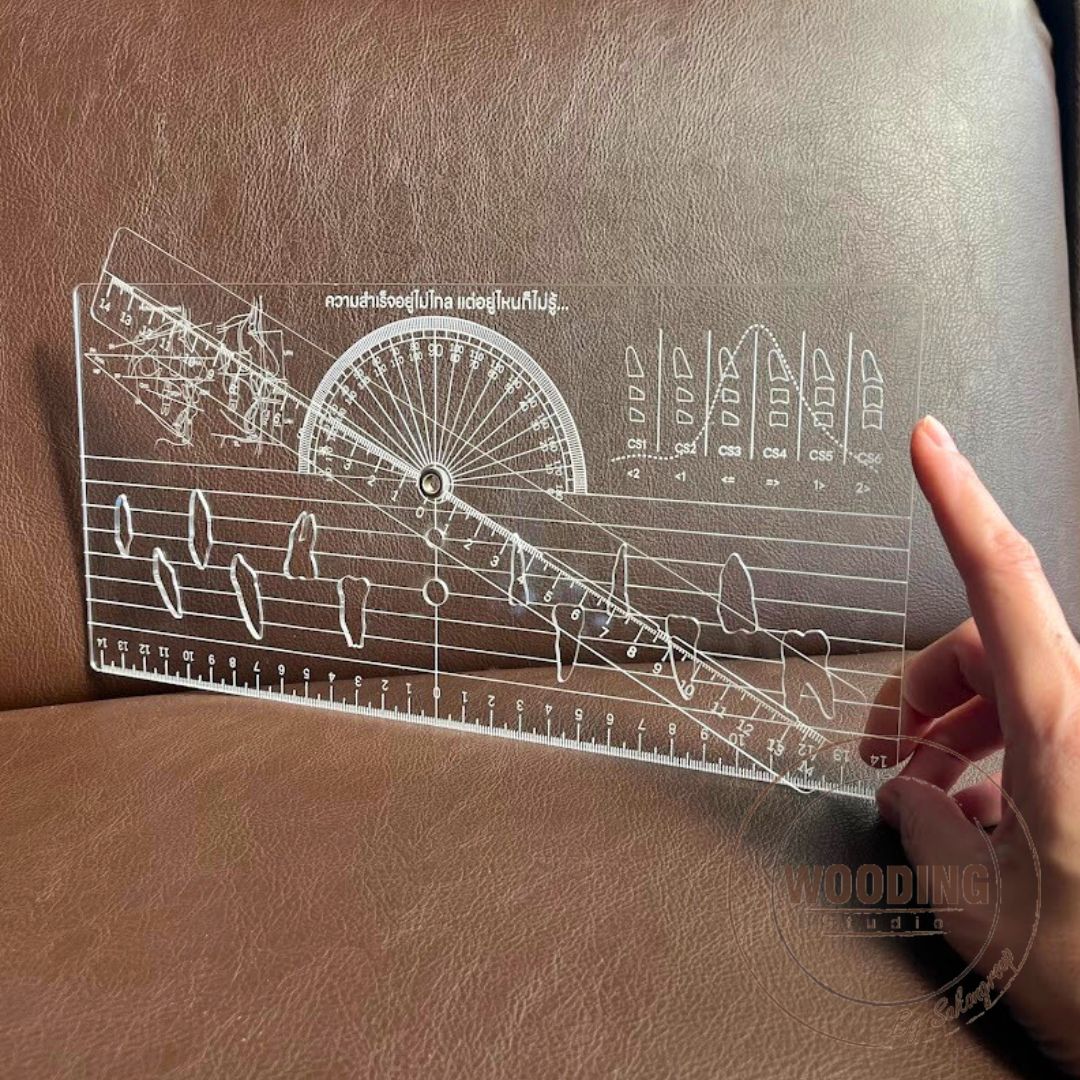 ไม้บรรทัดอะคริลิค