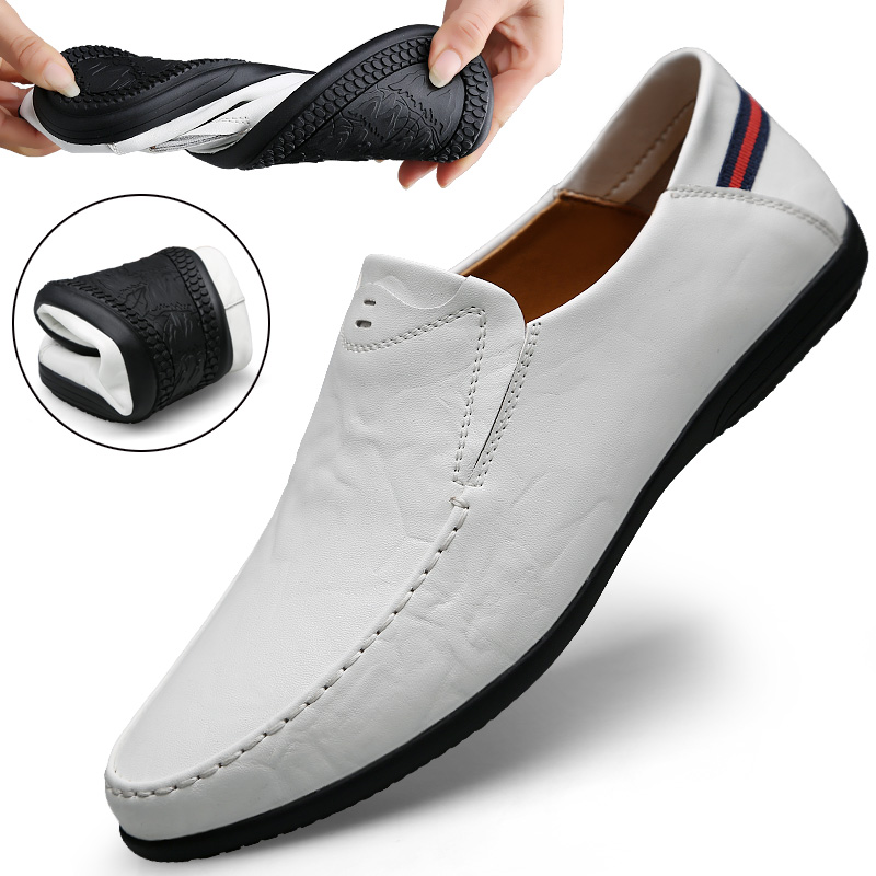 รองเท้าหนังผู้ชาย มีไซส์39-44 รองเท้าโลฟเฟอร์ชาย Slip-On Shoes มีขนาด39-44