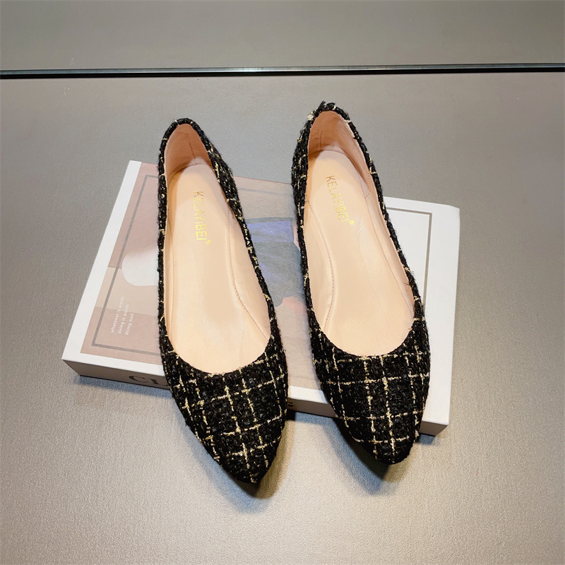 รองเท้าคัทชูผู้หญิงส้นเตี้ย ใส่สบาย มีขนาด35-40