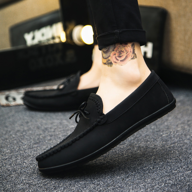 รองเท้าหนังผู้ชาย มีไซส์39-44 รองเท้าโลฟเฟอร์ชาย Slip-On Shoes มีขนาด39-44