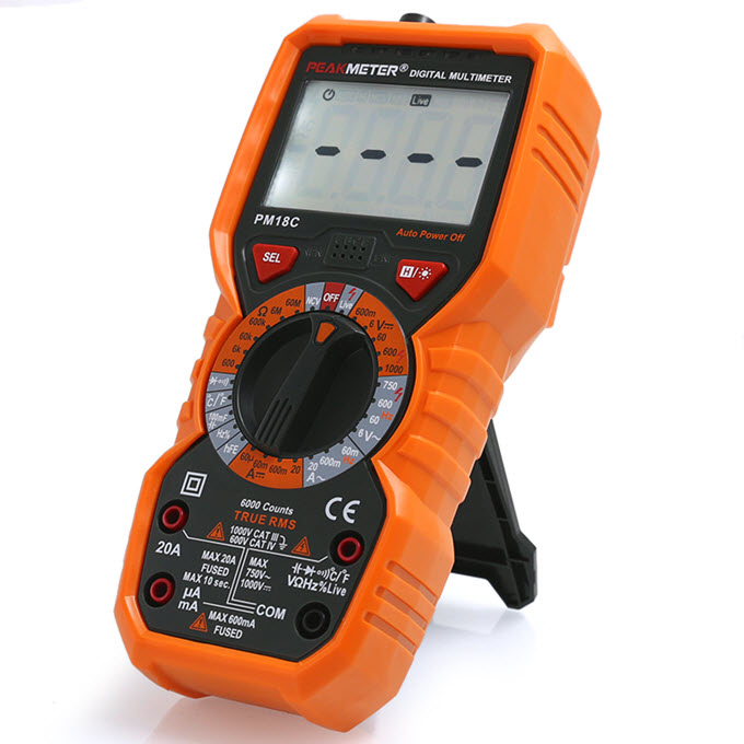 PEAKMETER PM18C มัลติมิเตอร์ มหาเทพ1 มิเตอร์ที่ดีที่สุด สำหรับช่างมืออาชีพ